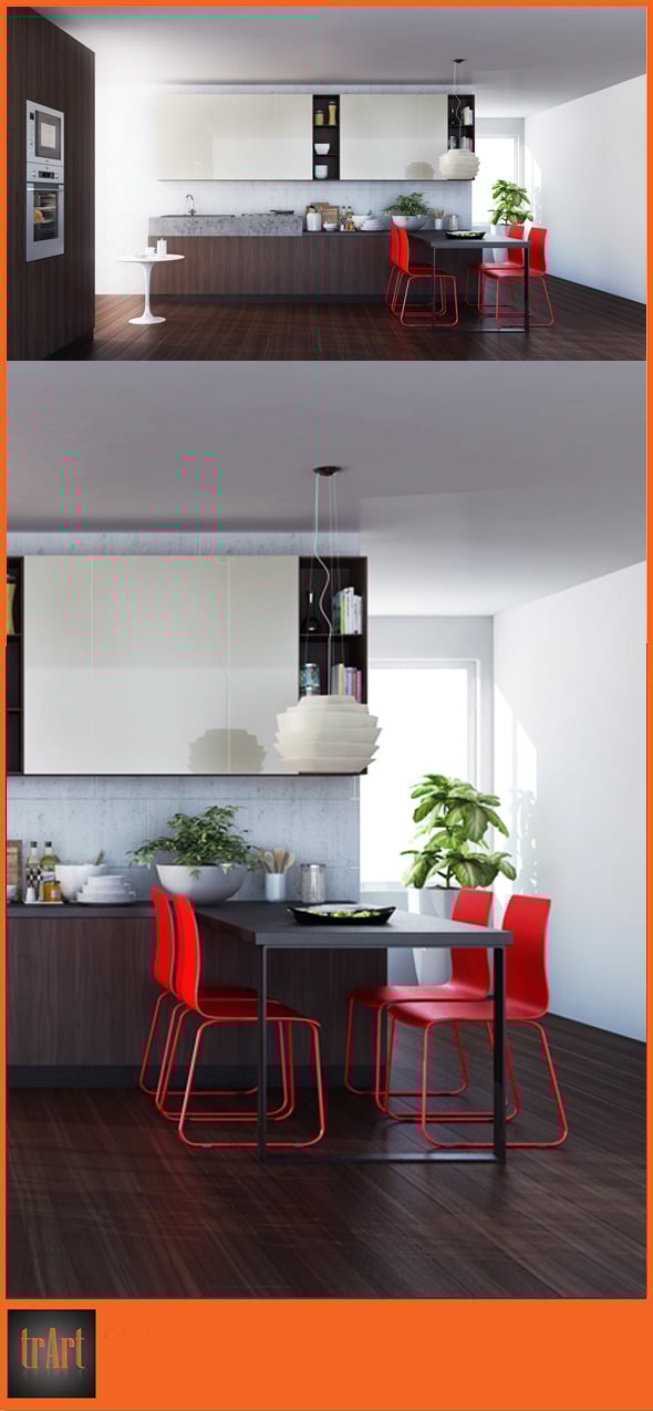 interior scene - 3DOcean Item for Sale