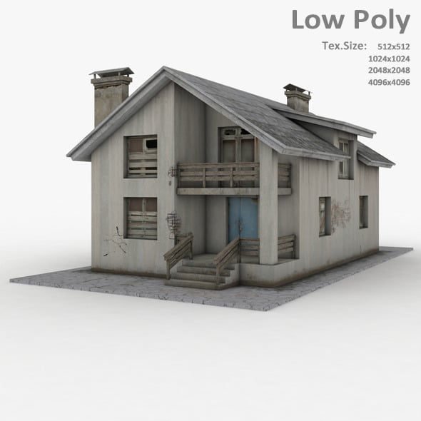 Building 032 - 3DOcean Item for Sale