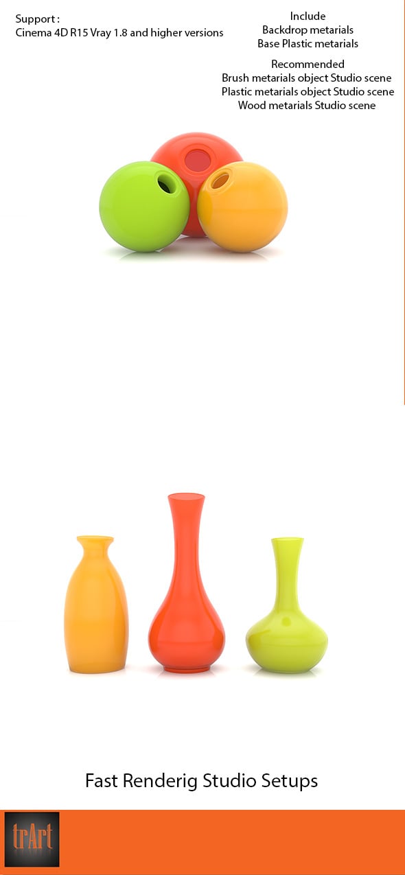 Cinema 4D studio lighting - 3DOcean Item for Sale