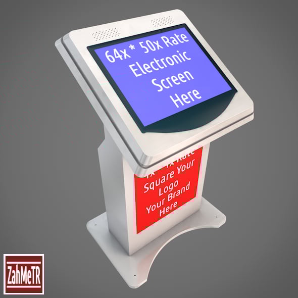 Kiosk Terminal 2 - 3DOcean Item for Sale