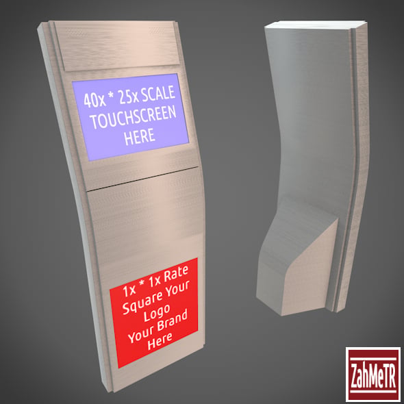 Kiosk Terminal 3 - 3DOcean Item for Sale
