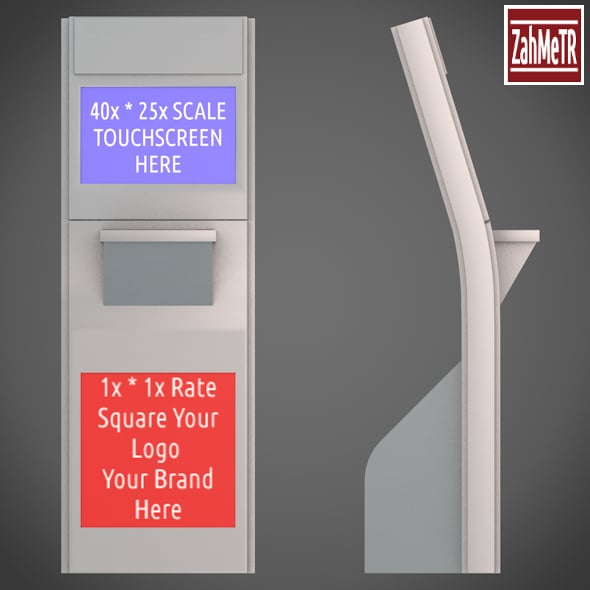 Kiosk Terminal 4 - 3DOcean Item for Sale