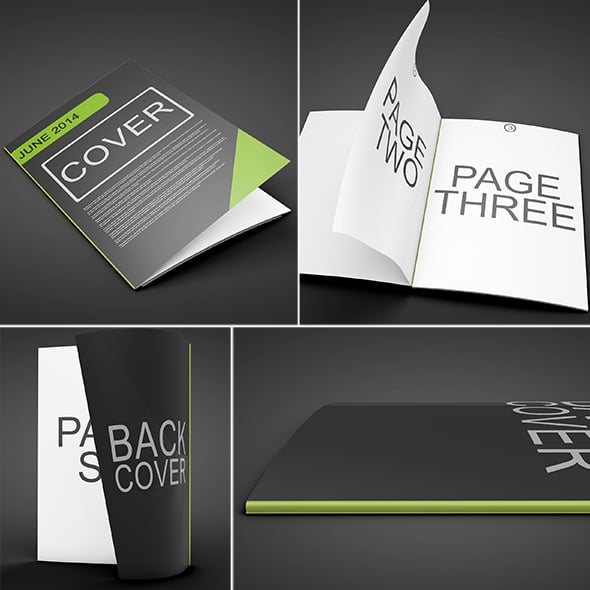 Animated Magazine Template - 3DOcean Item for Sale