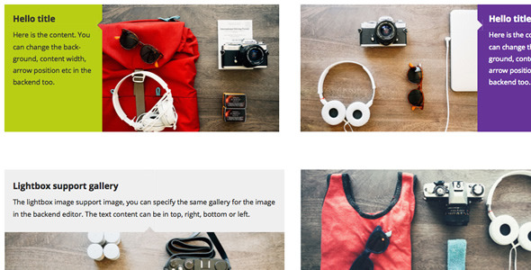 WPBakery Page Builder Add-on - Image with Arrow - CodeCanyon Item for Sale