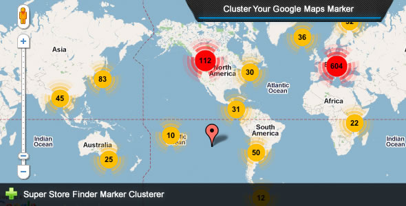 Super Store Finder - Marker Clusterer Add-on - CodeCanyon Item for Sale
