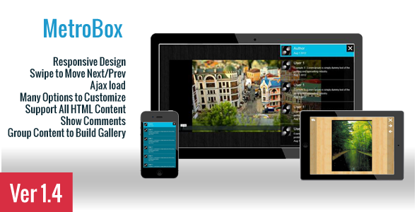 MetroBox - Responsive LightBox - CodeCanyon Item for Sale