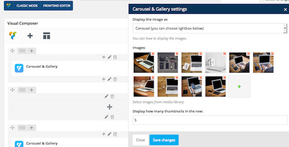 WPBakery Page Builder Add-on - Carousel & Gallery - CodeCanyon Item for Sale
