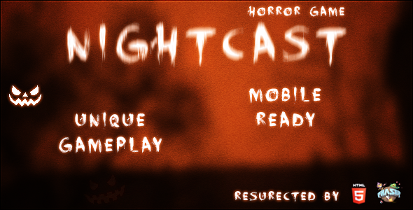 Nightcast: HTML5 Horror Game - CodeCanyon Item for Sale