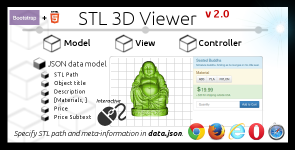 STL3D Viewer - CodeCanyon Item for Sale