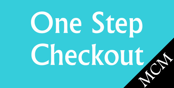 Magento One Step Checkout - CodeCanyon Item for Sale