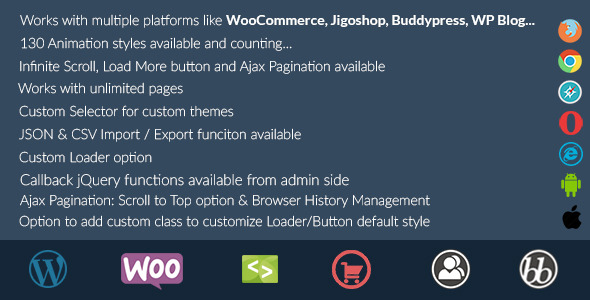 Animated Infinite Scroll - WordPress Plugin - CodeCanyon Item for Sale