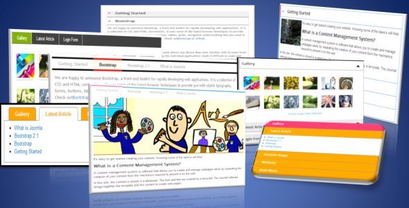 Joomla tab responsive module - CodeCanyon Item for Sale