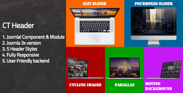 CT Header - Joomla! Header Component - CodeCanyon Item for Sale