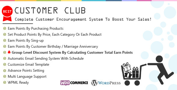 Customer Club : Advanced WooCommerce Point System - CodeCanyon Item for Sale
