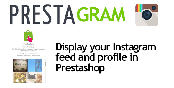 Presta Gram - instagram in Prestashop by shacker | CodeCanyon