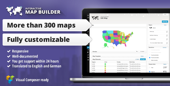 Interactive Map Builder for WordPress - CodeCanyon Item for Sale
