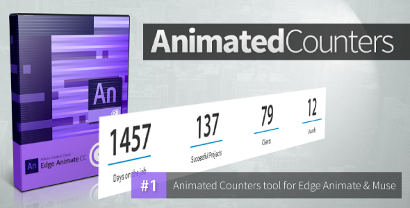 Animated Counters - Edge Animate Collection - CodeCanyon Item for Sale