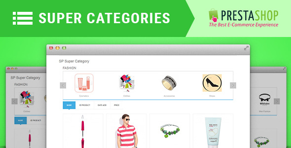 SP Super Category - Responsive Prestashop 1.6 and 1.7 Module - CodeCanyon Item for Sale