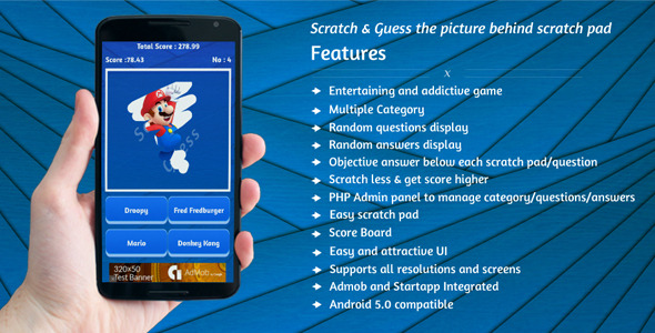 Game: Scratch and Guess - CodeCanyon Item for Sale
