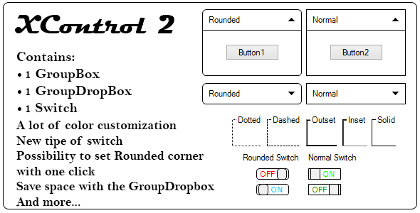 XControl 2, .Net custom control - CodeCanyon Item for Sale