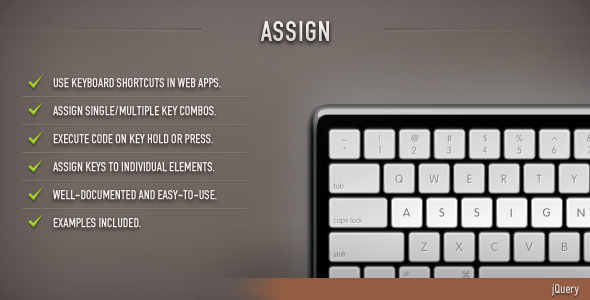 Assign (jQuery) - CodeCanyon Item for Sale