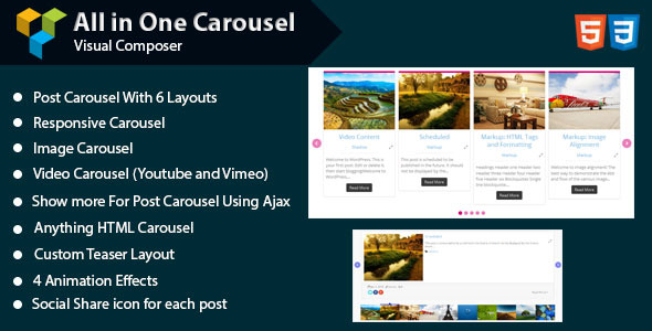 WPBakery Page Builder - All in One Carousel - CodeCanyon Item for Sale