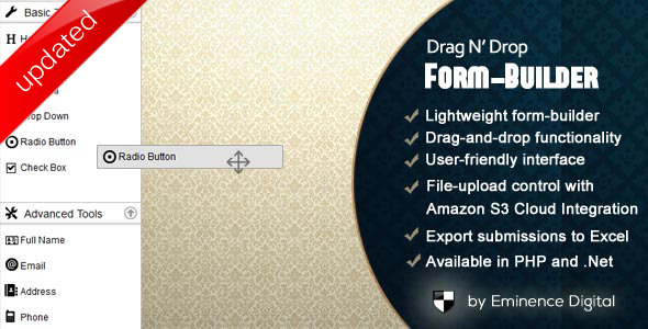 Drag & Drop Custom Multistep Form Builder - CodeCanyon Item for Sale