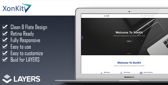 XonKit - LayersWP StyleKit - CodeCanyon Item for Sale