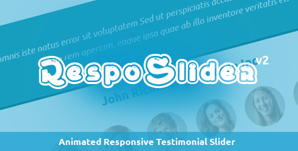 RespoSlider - Responsive Testimonial Slider - CodeCanyon Item for Sale