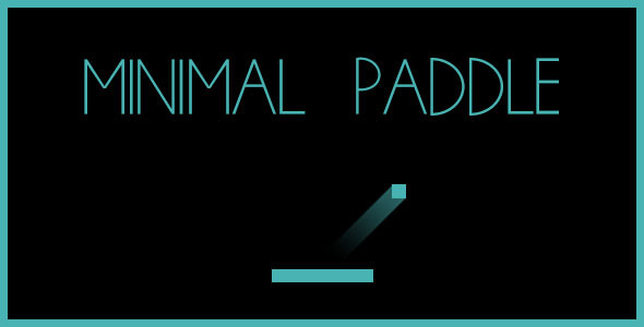 Minimal Paddle - HTML5 Game (Construct 2 & Construct 3) - CodeCanyon Item for Sale