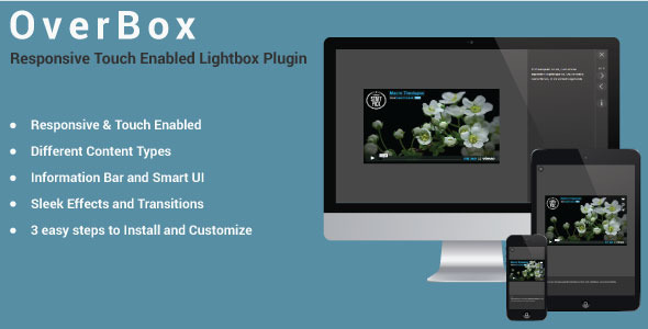 OverBox - Responsive Touch Enabled LightBox Plugin - CodeCanyon Item for Sale