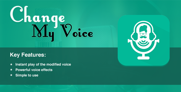 Change My Voice - CodeCanyon Item for Sale