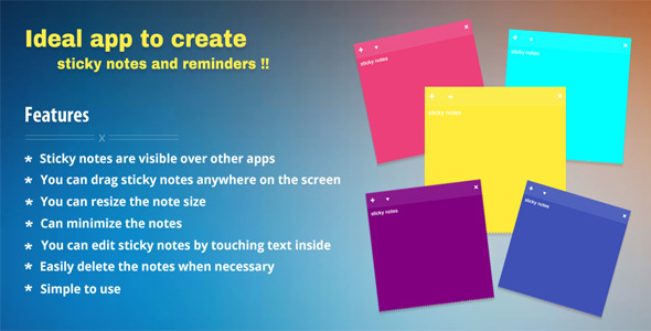 Floating Stickies - CodeCanyon Item for Sale
