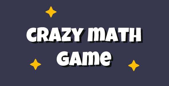 Crazy Math Game - CodeCanyon Item for Sale