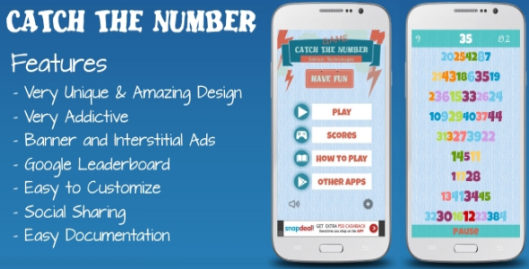 Catch the number - CodeCanyon Item for Sale