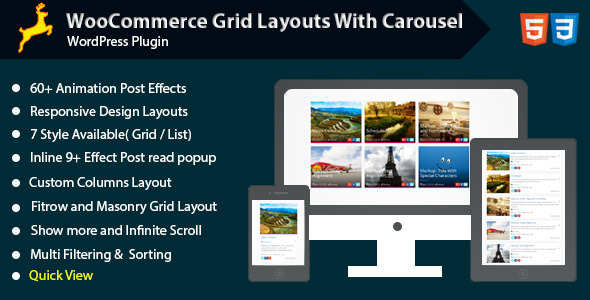 Woocommerce Grid Layout with Carousel - CodeCanyon Item for Sale