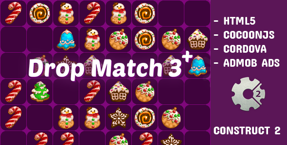 Drop Match 3 - CodeCanyon Item for Sale