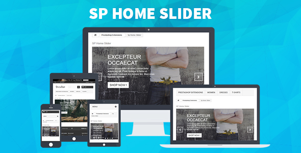 SP Home Slider - Responsive Prestashop Module - CodeCanyon Item for Sale