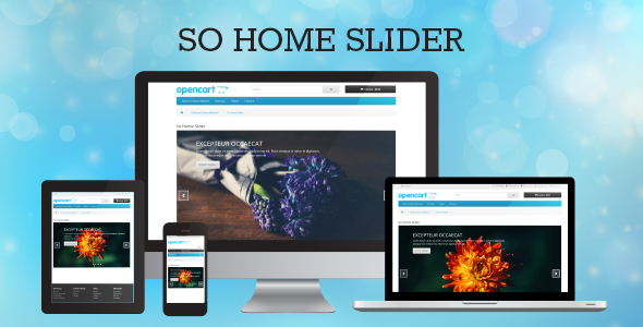 So Home Slider - Responsive OpenCart 4.x & OpenCart 3.x Module - CodeCanyon Item for Sale