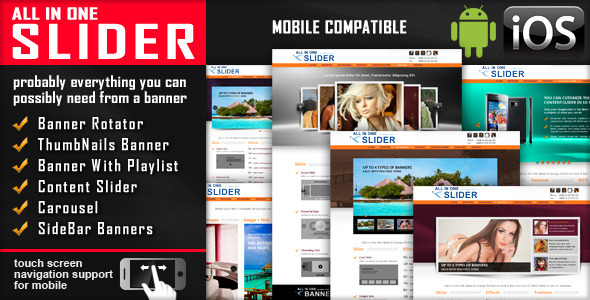 All In One Slider Responsive Jquery Slider Plugin by LambertGroup ...