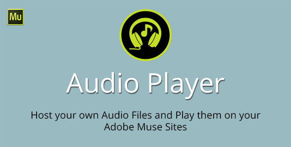 Audio Player Adobe Muse Widget - CodeCanyon Item for Sale