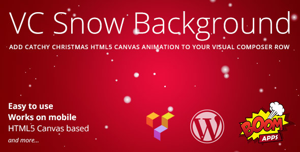 VC Snow Background - CodeCanyon Item for Sale