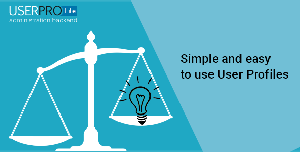 UserPro Lite - CodeCanyon Item for Sale