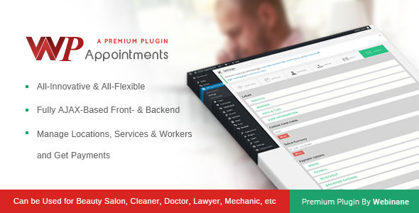 WPAppointments- Paid Appointments System WP Plugin - CodeCanyon Item for Sale