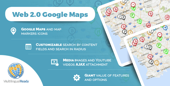 Google Maps Locator plugin for WordPress - CodeCanyon Item for Sale
