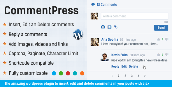 Comment System Plugin for WordPress & Ajax Comments - Comment Press - CodeCanyon Item for Sale