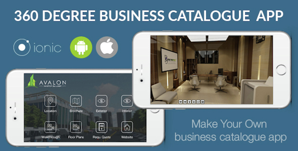 Ionic 3D Catalogue App for iOS & Android - CodeCanyon Item for Sale