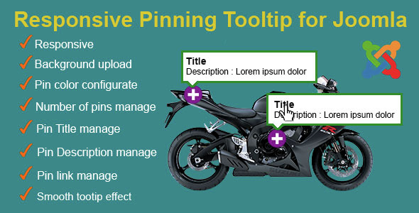 Responsive Pinning Tooltip for Joomla - CodeCanyon Item for Sale