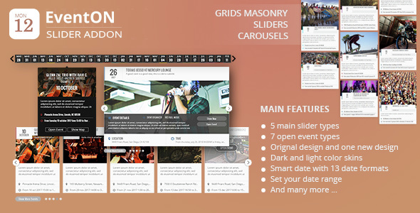 EventOn Slider Addon | Events - CodeCanyon Item for Sale