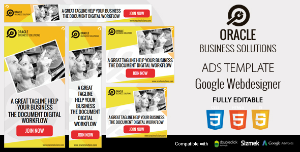 Business Solutions HTML5 Ads Template - CodeCanyon Item for Sale